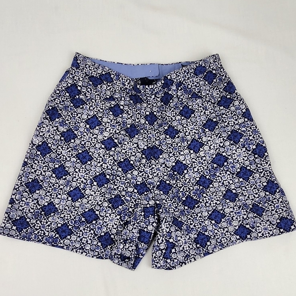 Vintage Tommy Hilfiger Blue & White Designed 100% Cotton Shorts